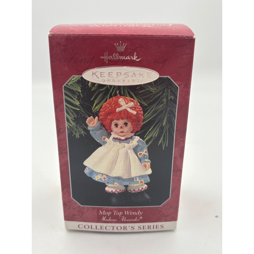 1998 Hallmark Keepsake Ornament MOP TOP WENDY Collector's Series
